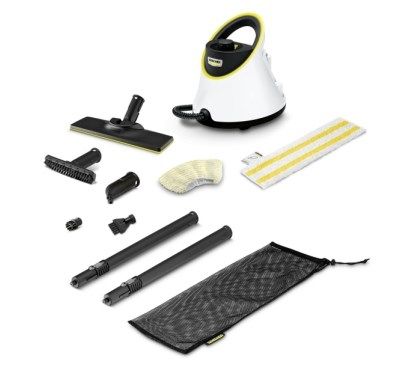 Kärcher SC 2 Deluxe 1 L 1500 W Black  White