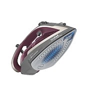 Tefal Ultragliss Anti-Calc Plus FV6840 Steam iron 2800 W Purple  Silver