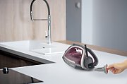 Tefal Ultragliss Anti-Calc Plus FV6840 Steam iron 2800 W Purple  Silver