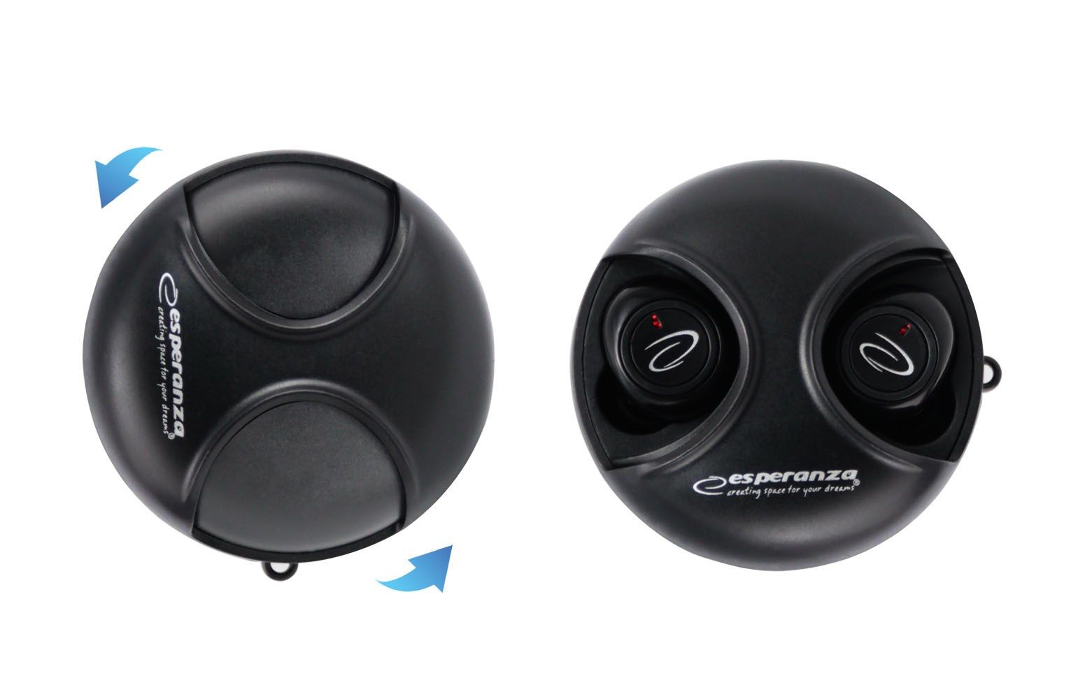 Esperanza EH228K Bluetooth In-Ear Headphone TWS Black