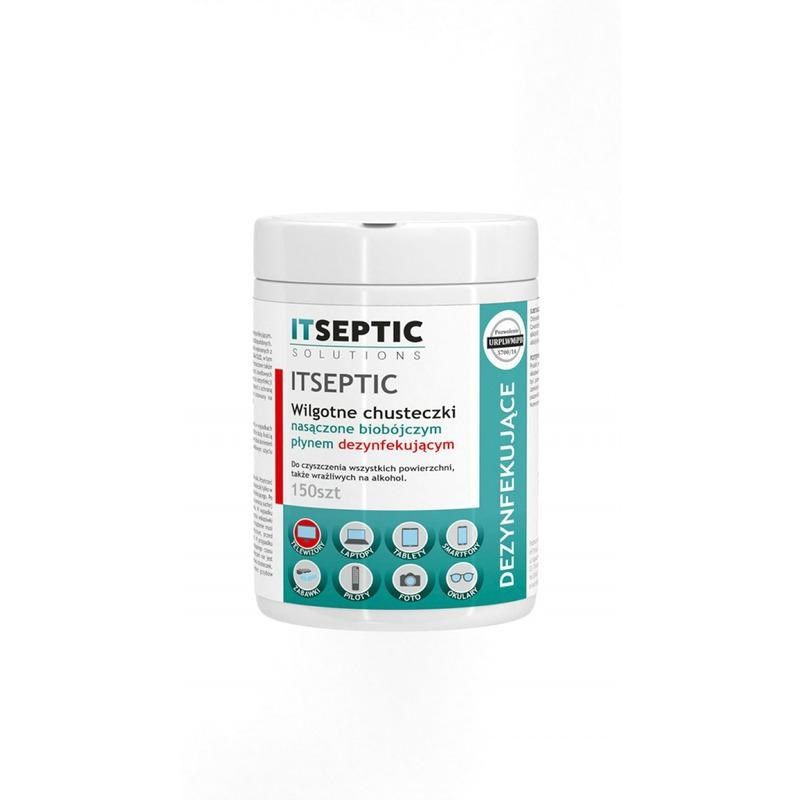 ITSEPTIC wipes wet disinfectant wipes for electrical appliances  for all surfaces 150 pcs