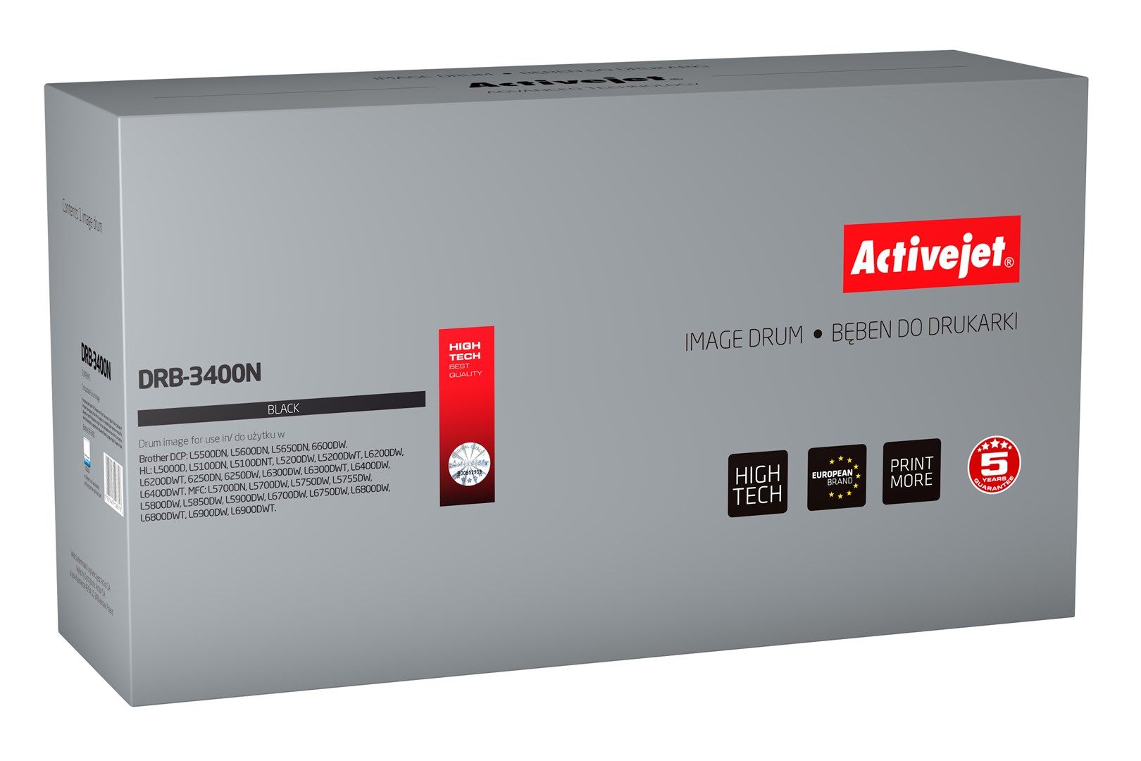 Cilindru Activejet DRB-3400N ,Negru ,50 000 pagini (compatibil cu Brother DRB-3400N)