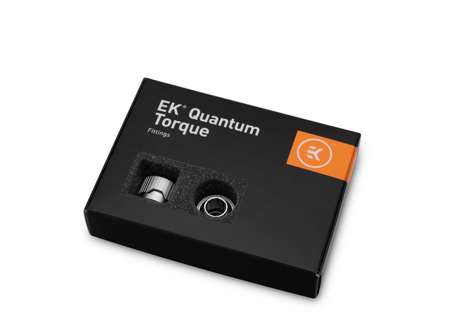 EK Water Blocks EK-Quantum Torque HDC 12 - Pack of 6  Satin Titanium