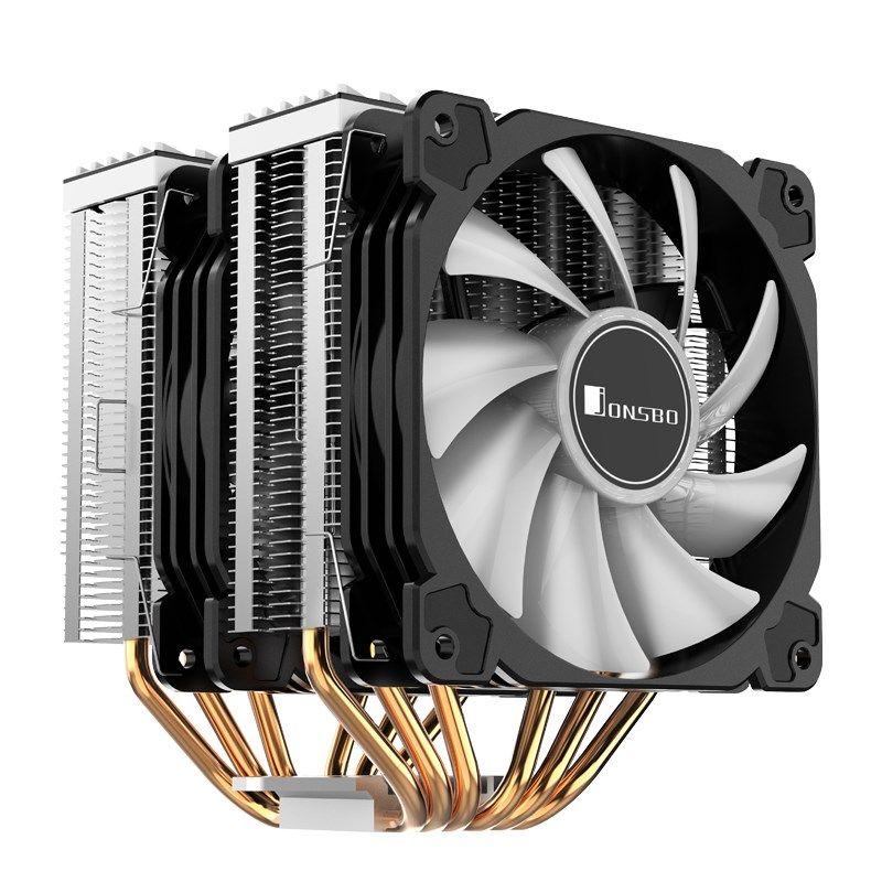 Jonsbo CR-2000 GT CPU Cooler Dual Tower  ARGB - 2x 120mm  black