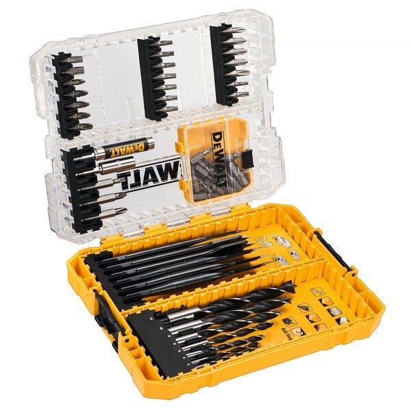 DeWALT borebitsat - 57 stykker
