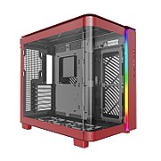 Montech KING 95 Midi-Tower  Tempered Glass  ARGB - red