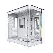 Montech KING 95 Midi-Tower  Tempered Glass  ARGB - white