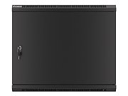 Lanberg WF01-6409-00B rack cabinet 9U Wall mounted rack Black