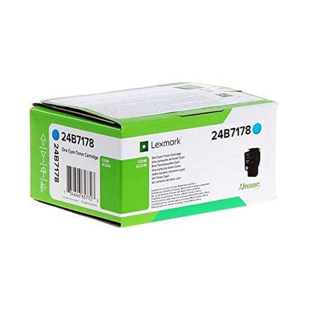 Cartus toner Lexmark LEXMARK 24B7178 ,Albastru ,13 000 pagini ,Original (24B7178)