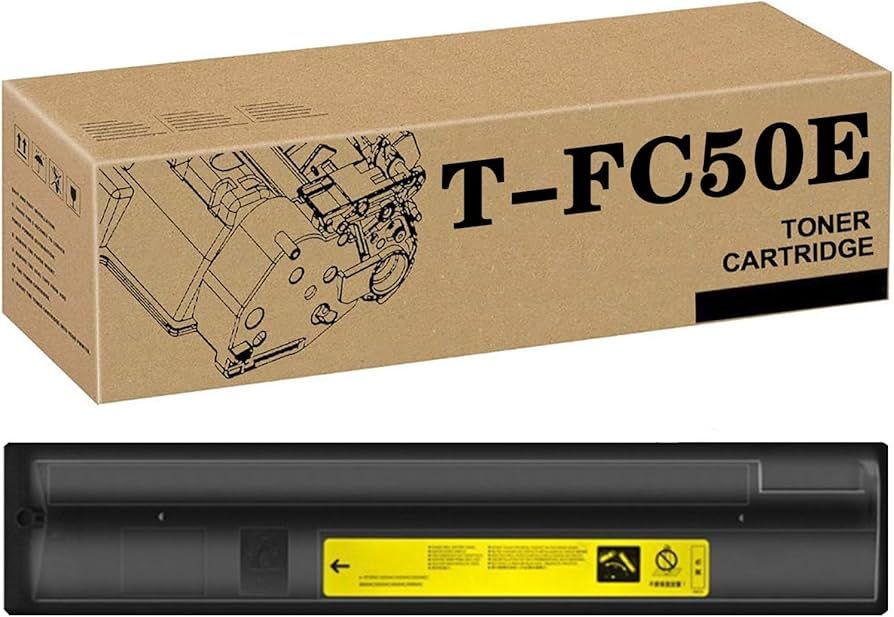 Cartus toner Toshiba TOSHIBA  T-FC50EY FC50EY T-FC50 ,Galben ,38 400 pagini ,Original (T-FC50E)