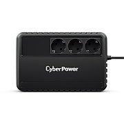 UPS Cyber Power BU650EG-FR, 650 VA, 360 W, line-interactive, Sealed Lead-acid, LED, Brick, Negru