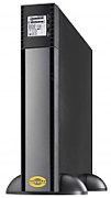 UPS Orvaldi VOT3000+, 3000 VA, 2700 W, cu management, line-interactive, 8x C13, 1x C19, 1x RJ45, 1x USB, 12V 9Ah LCD, Rack 2U, Negru