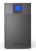 UPS PowerWalker VFI 2000 ICT IOT PF1, 2000 VA, 2000 W, on-line double-conversion, 8x C13, 1x USB, 12 V / 7Ah LCD, Tower, Negru