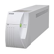 UPS Ever Eco Pro 1200 AVR CDS, 1200 VA, 780 W, cu management, line-interactive, 2x Schuko, 1x USB, 12V/5Ah Tower, Alb