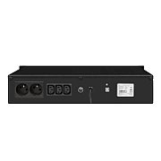 UPS Ever Eco Pro 700 AVR CDS 19'' 2U, 700 VA, 420 W, cu management, line-interactive, 2x Schuko, 3x C13, 1x USB, 12V 7Ah Rack 2U, Negru