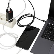 iBOX C-65 Black  GaN 65W universal charger