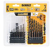 19-piece metal drill bit set