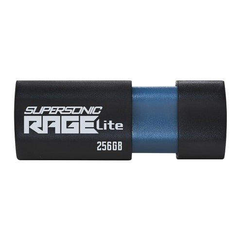 Flashdrive PATRIOT Rage Lite 1TB 120 MB/S USB 3.2 retractable Black (PEF1TBRLB32U)