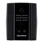 UPS Cyber Power UT1500EG-FR, 1500 VA, 900 W, cu management, line-interactive, 4x Schuko, 2x USB, Sealed Lead-acid, LED, Tower, Negru