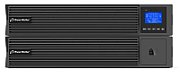 UPS PowerWalker VFI 3000 ICR IOT PF1, 3000 VA, 3000 W, cu management, on-line double-conversion, 8x C13, 1x C19, 12V/9Ah LCD, Tower/Rack 2U, Negru