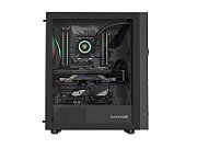 GENESIS DIAXID 605 ARGB MIDI TOWER CASE WITH USB-C WINDOW BLACK