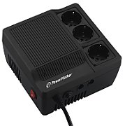 UPS Power Walker AVR 1200, 1200VA, 720 W, fara management, 3x Schuko, 1x RJ45, Tower, Negru