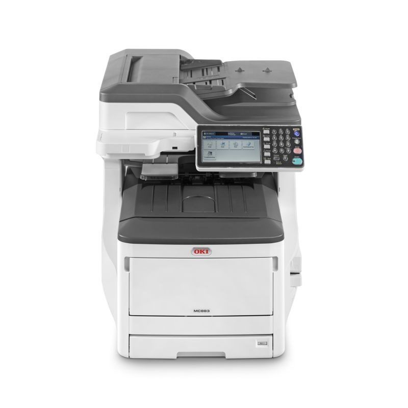 MFC OKI MC883dn copiator color duplex A3, printer color duplex A3  USB 2.0 + retea, scaner color duplex  A3, fax