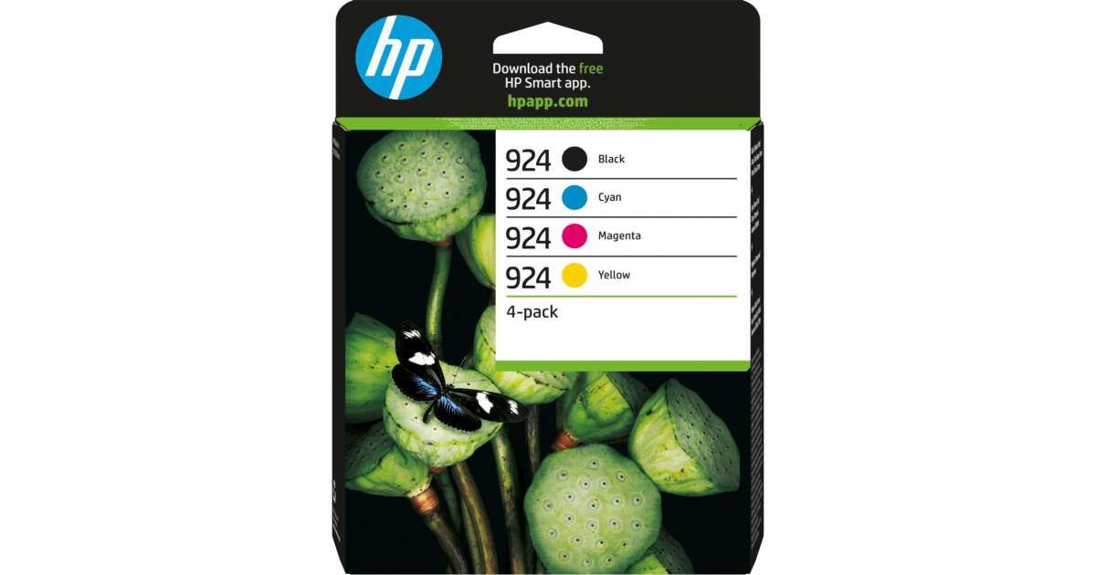 Cartus cerneala HP 6C3Z1NE ,Black/tri-color ,1x500 pagini+ 3x400 pagini ,Original (924cmyk)