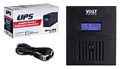 UPS Volt Polska 5UP2000029, 2000 VA, 1200 W, line-interactive, 3x Schuko, 1x RJ45, 1x USB, 9Ah Tower, Negru