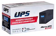 UPS Volt Polska 5UP2000029, 2000 VA, 1200 W, line-interactive, 3x Schuko, 1x RJ45, 1x USB, 9Ah Tower, Negru
