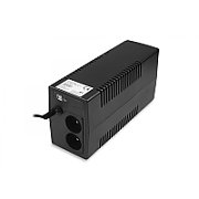 UPS Volt Polska 5UP0600070, 600 VA, 360 W, line-interactive, 2x Schuko, 1x USB, 7Ah Tower, Negru