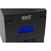 UPS Volt Polska 5UP0600070, 600 VA, 360 W, line-interactive, 2x Schuko, 1x USB, 7Ah Tower, Negru