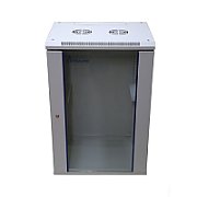Extralink Rackmount cabinet 15U 600x450 Gray wall mounted