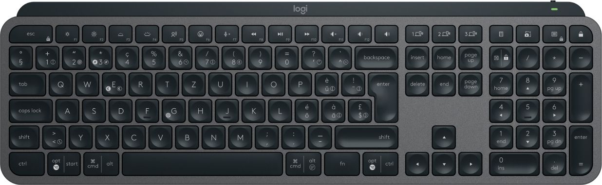 MX KEYS S - GRAPHITE - CH - BT/- N/A - CENTRAL-419