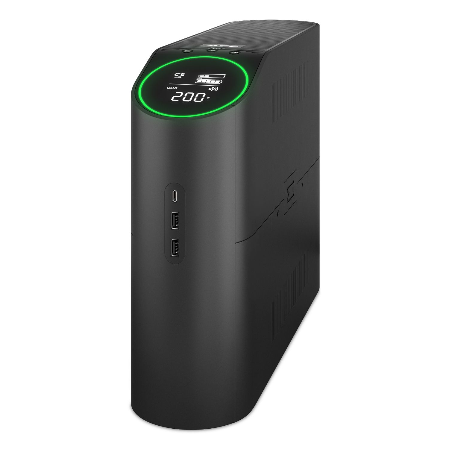 UPS APC BGM2200B-GR, 2200 VA, 1320 W, line-interactive, 4x Schuko, 2x C13, 24V Baterie cu plăci de plumb şi acid, Tower, Negru