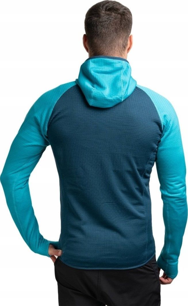 Eclipse hooded-majolica blue-topaz-s sweatshirt