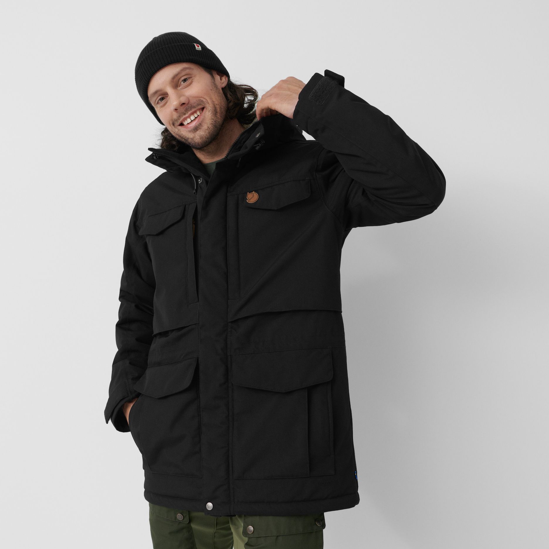 Nuuk Parka Jacket women-550-black-m FJALLRAVEN