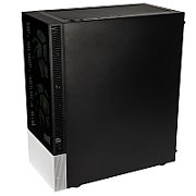 Observatory MX Glass ARGB, Mid-Tower, Negru/Alb
