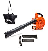NAC PETROL LEAF BLOWER / VACUUM CLEANER 26cc 1.02Nm