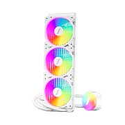 Cooler Procesor 1STPLAYER THUNDERSTORM TS2 360 ALB, marime radiator 380mm, 3 ventilatoare ARGB, Viteza ventilatoare 600-1800 RPM +/- 10%, Viteza pompa: 600-3000 +/- 10%, Suport AMD: AM5/AM4/AM3/AM2/FM3/FM2/FM1, suport INTEL: LGA1700/1200/115x/1366/2011, Airflow: 75.61 CFM, Nivel de zgomot pompa: 30