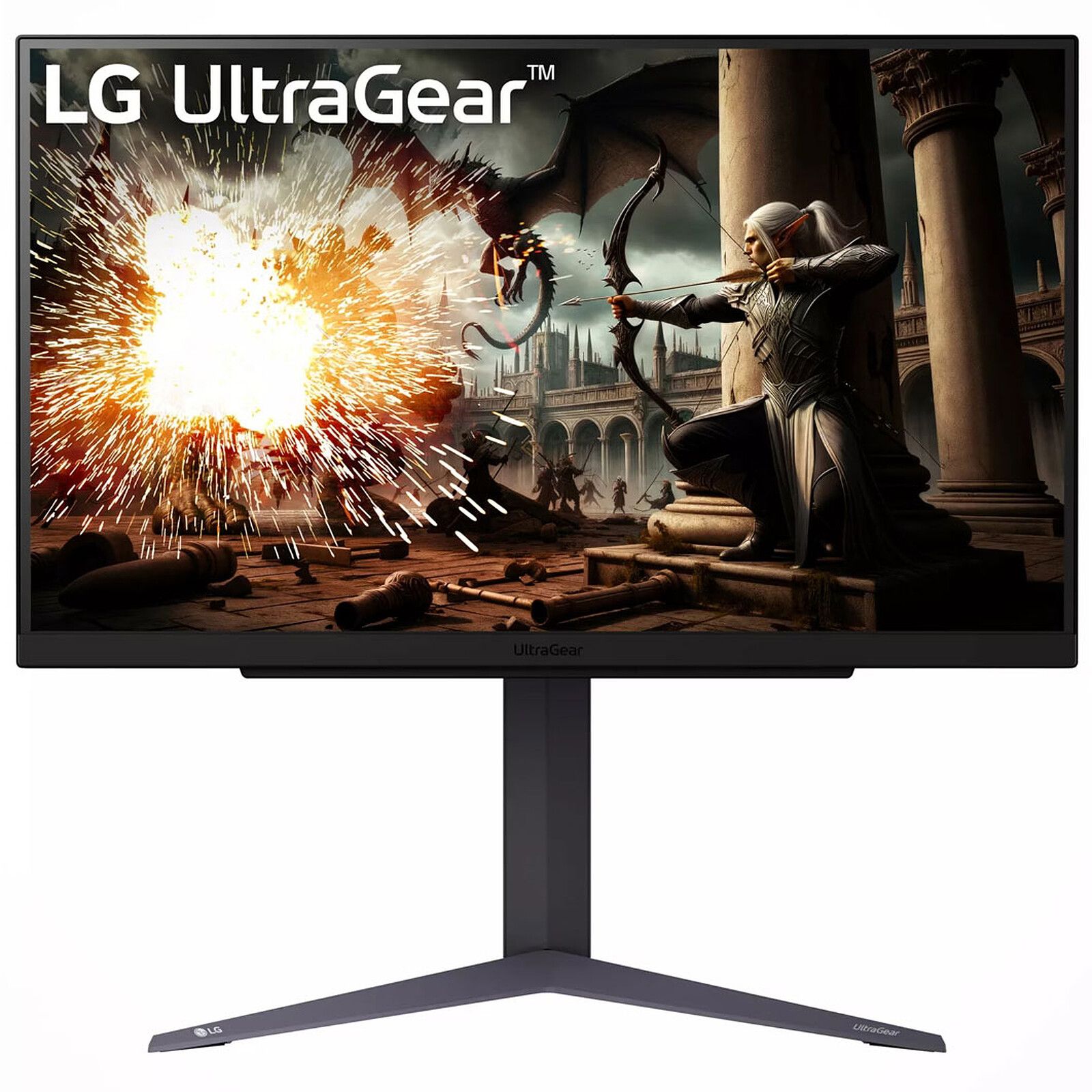 Monitor 27 inch LG 27GS75Q-B 2560 x 1440, 180 Hz