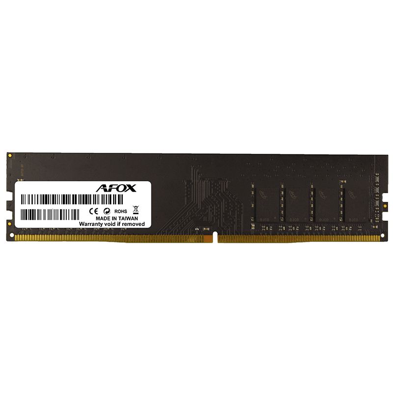 Memorie AFOX 8 GB DDR4 3200 MHz CL22, XMP 2.0, Negru