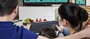 WIRELESS TOUCH KEYBOARD K400+/DARK - UK - 2.4GHZ INTNL