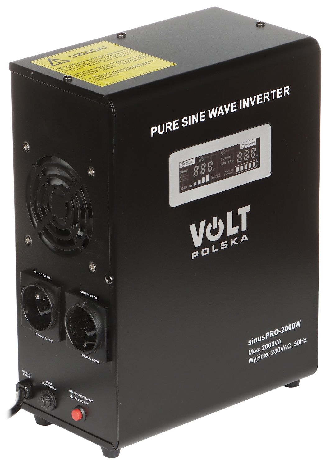 VOLT POLSKA UNINTERRUPTIBLE POWER SUPPLY SINUSPRO 1000 W 12/230V