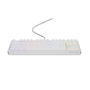 THOR 230 | Mechanical Gaming Keyboard | Wired | US | White | USB Type-A | Outemu Brown