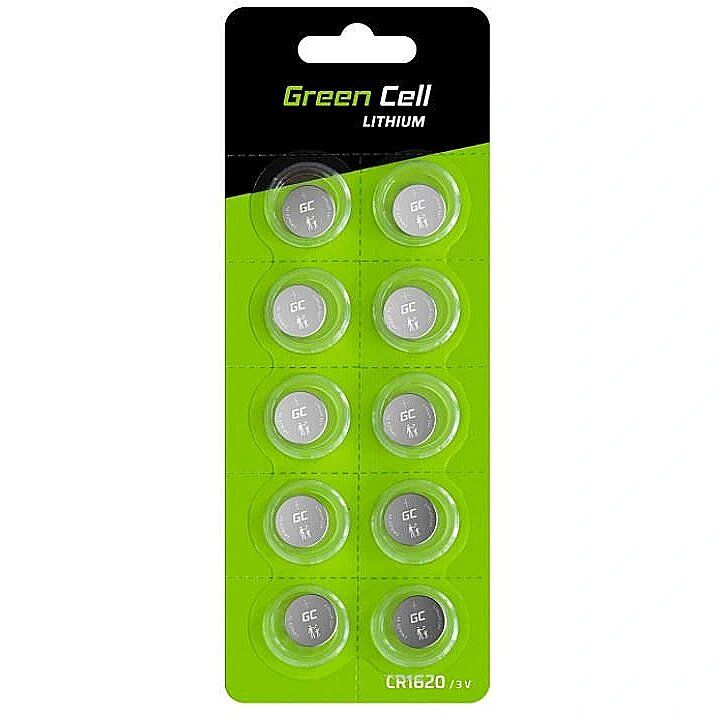 Green Cell XCR03 household battery Single-use battery CR1620 Lithium