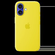 IPHONE 16 SILICONE CASE/WITH MAGSAFE - STAR FRUIT