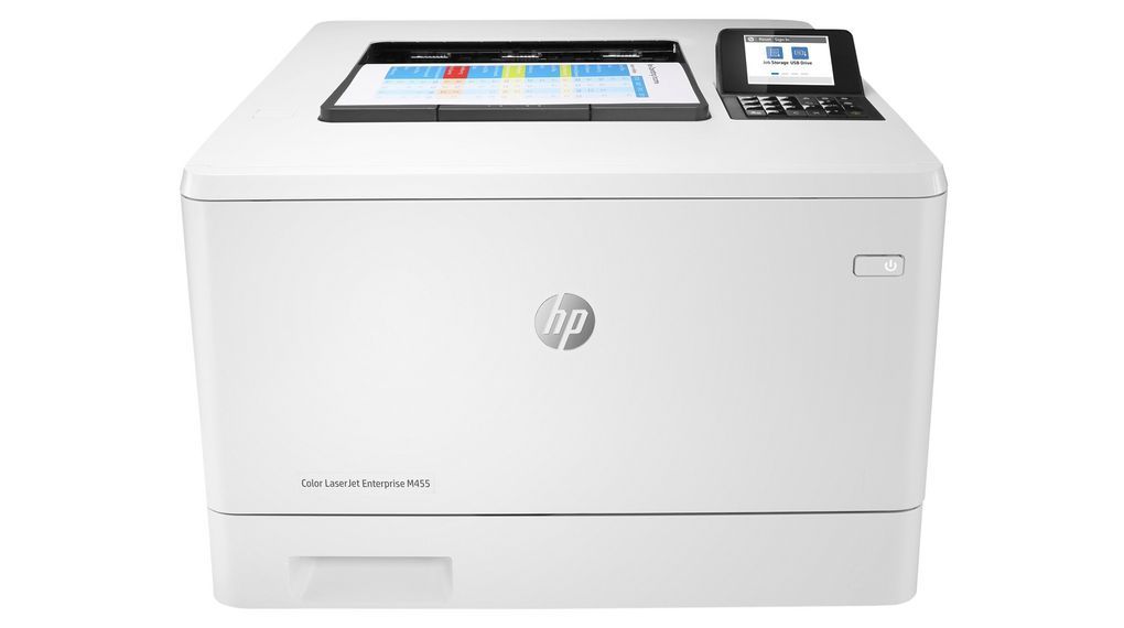 Imprimanta multifunctionala laser color HP M455dn, A4, duplex, USB 2.0, Wi-Fi, 27 ppm negru, 27 ppm color