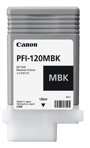 Cartus cerneala Canon 2884C001 ,black matte ,130 ml ,Original (PFI-120mbk)