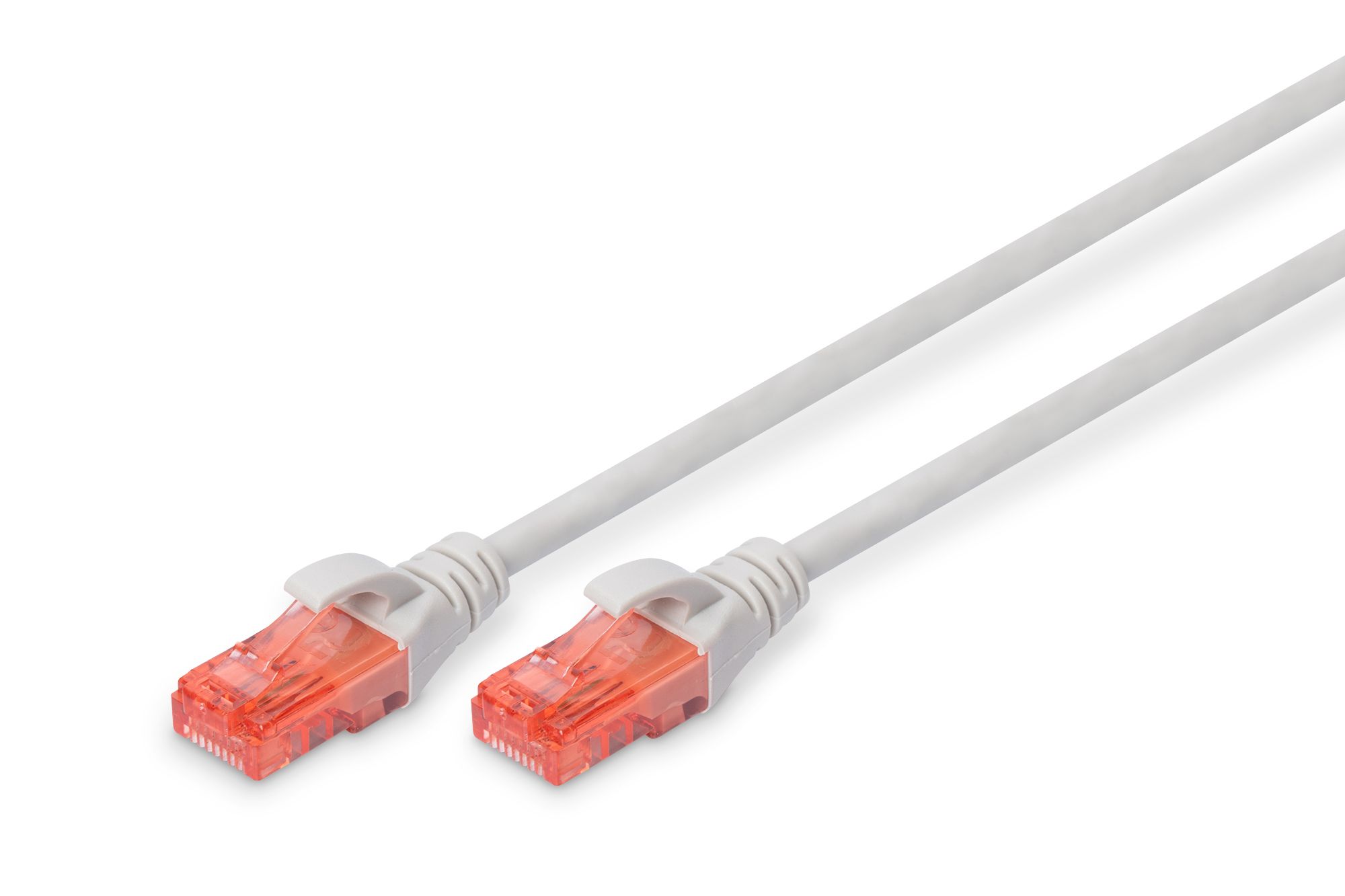 Digitus 2m CAT6 U-UTP cabluri de rețea Gri U/UTP (UTP)